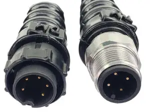 AGCO Dakota Micro 50' Shielded Power/Video Cable M12 to EN3 (PN: AGRZ-EC50M)